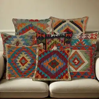 Coussins décoratifs Kilim