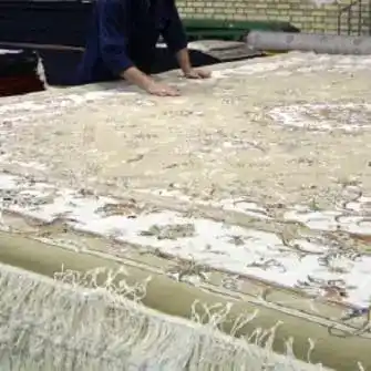 Tapis tissés machine