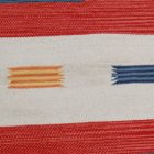 Indien Kilim tapis 140x200 Kilim moderne en coton