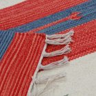 Indien Kilim tapis 140x200 Kilim moderne en coton