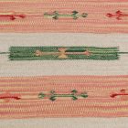 Indien Kilim tapis 70x140 tapis coton mince