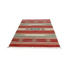 Indien Kilim tapis 140x200 Kilim coton moderne