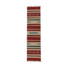 Indien Kilim coureur 60x240 tapis coton mince