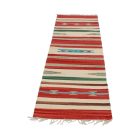 Indien Kilim coureur 60x240 tapis coton mince
