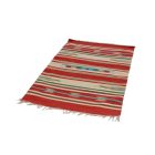 Indien Kilim tapis 90x150 tapis coton mince