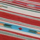 Indien Kilim tapis 90x150 tapis coton mince