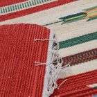 Indien Kilim tapis 90x150 tapis coton mince