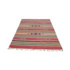 Tapis kilim Indien 140x200 tapis kilim moderne en coton