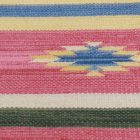 Tapis kilim Indien 140x200 tapis kilim moderne en coton