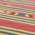 Indien Kilim tapis 90x150 Kilim coton moderne