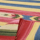Indien Kilim coureur 60x240 Kilim coton moderne