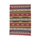 Tapis kilim Indien 140x200 tapis kilim moderne en coton