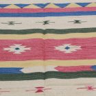 Tapis kilim Indien 140x200 tapis kilim moderne en coton