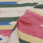 Tapis kilim Indien 140x200 tapis kilim moderne en coton