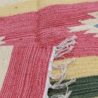 Tapis kilim Indien 140x200 tapis kilim moderne en coton