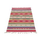 Indien Kilim tapis 70x140 Kilim coton moderne