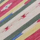 Indien Kilim tapis 70x140 Kilim coton moderne