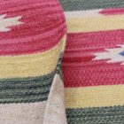 Indien Kilim tapis 70x140 Kilim coton moderne