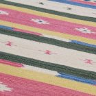 Indien Kilim tapis 90x150 tapis coton mince