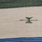 Indien Kilim tapis 90x150 tapis coton mince