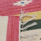 Indien Kilim tapis 90x150 tapis coton mince