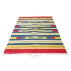 Tapis kilim Indien 120x180 tapis kilim moderne en coton