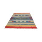 Indien Kilim tapis 170x240 Kilim moderne en coton