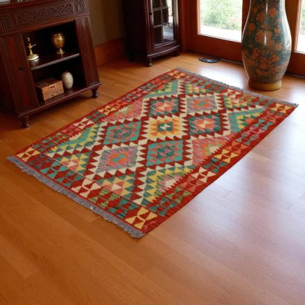 Tapis-Kilim-laine-fait-main-Chobi-90x127-Kilim-nomade