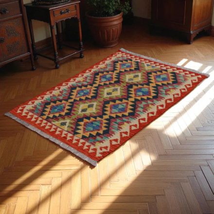 Tapis-Kilim-laine-tisse-main-Chobi-81x118-Kilim-afghan