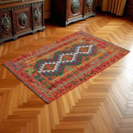 Tapis-Kilim-laine-tisse-main-Chobi-86x129-Kilim-afghan