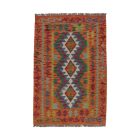 Tapis Kilim laine tissé main Chobi 86x129 tapis Kilim afghan