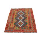 Tapis Kilim laine tissé main Chobi 86x129 tapis Kilim afghan