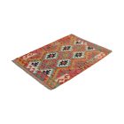 Tapis Kilim laine tissé main Chobi 87x120 tapis kilim ethnique
