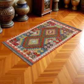 Tapis-Kilim-laine-tisse-main-Chobi-81x126-Kilim-afghan