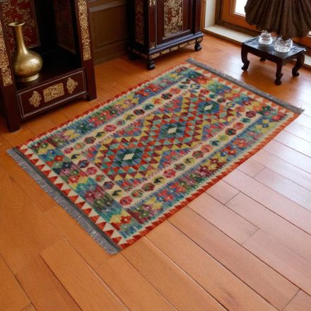 Tapis-Kilim-laine-tisse-main-Chobi-87x129-kilim-ethnique