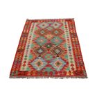 Tapis Kilim laine tissé main Chobi 156x98 tapis kilim multicolore