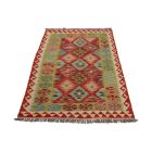 Tapis Kilim Chobi 155x98 Kilim afghan en laine tissé à la main
