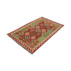 Tapis Kilim Chobi 155x98 Kilim afghan en laine tissé à la main