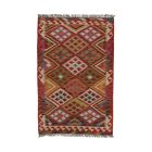 Tapis Kilim laine tissé main Chobi 156x108 tapis kilim multicolore