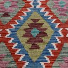 Tapis Kilim laine tissé main Chobi 148x102 tapis kilim multicolore