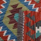 Tapis Kilim laine tissé main Chobi 148x102 tapis kilim multicolore