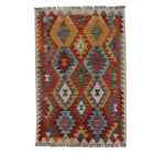 Tapis Kilim laine fait main Chobi 144x99 tapis kilim multicolore