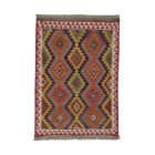 Tapis Kilim laine tissé main Chobi 153x104 tapis kilim multicolore