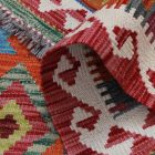 Tapis Kilim laine tissé main Chobi 153x104 tapis kilim multicolore
