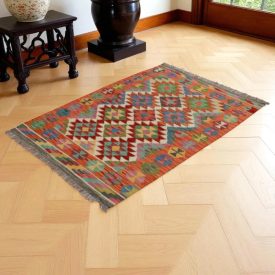 Tapis-Kilim-laine-tisse-main-Chobi-148-x103-tapis-kilim