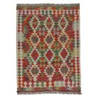 Tapis Kilim laine tissé main Chobi 157x102 tapis kilim multicolore