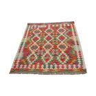 Tapis Kilim laine tissé main Chobi 157x102 tapis kilim multicolore
