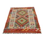 Tapis Kilim laine tissé main Chobi 153x100 tapis kilim multicolore