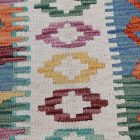 Tapis Kilim laine tissé main Chobi 153x100 tapis kilim multicolore