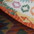 Tapis Kilim laine tissé main Chobi 153x100 tapis kilim multicolore